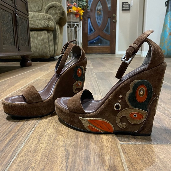 Prada Wedge Shoes - Picture 1 of 4